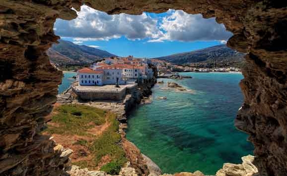 Foto de una isla griega - Agencia Viajes Próximo Oriente