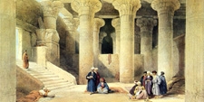 Interior del Templo de Esna (Egipto) – Agencia Viajes Próximo Oriente
